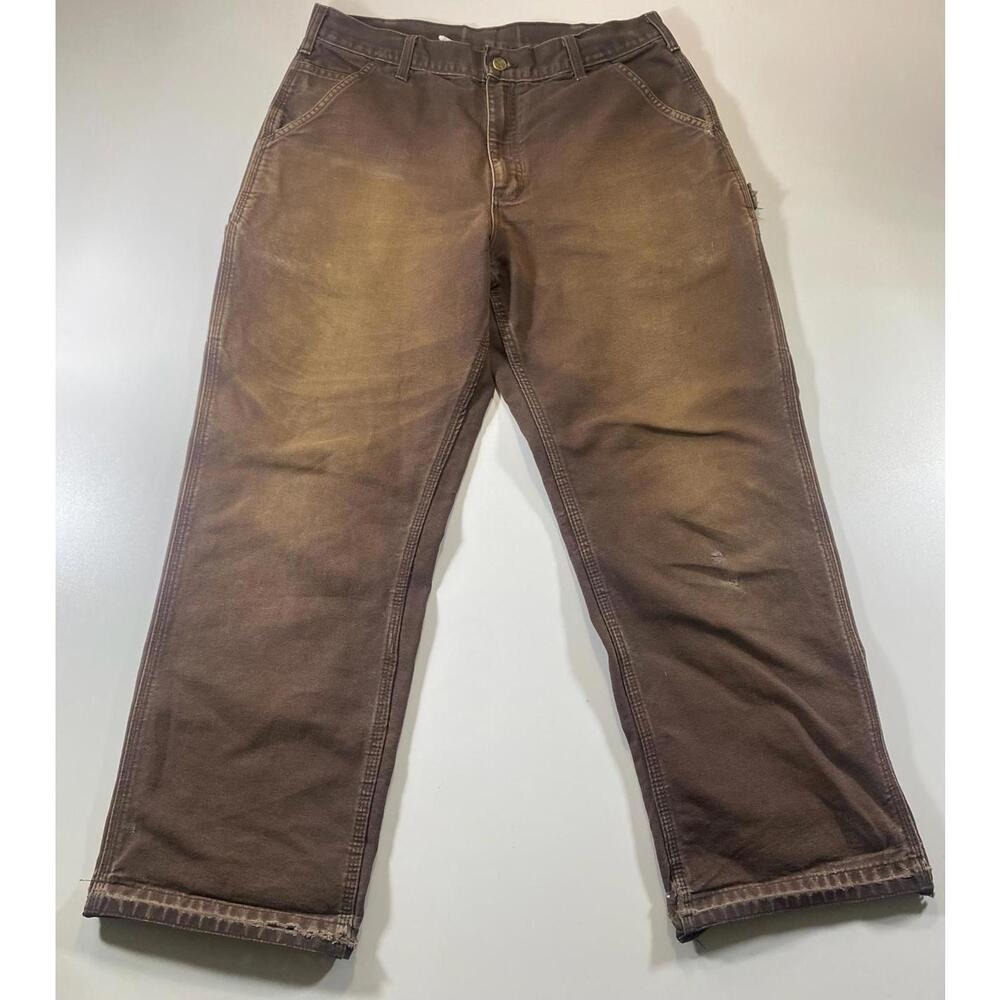Vintage Brown Carhartt Workwear Pants 34